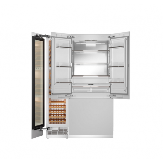 BERTAZZONI RWFD4590S5FPNS/24 Εντοιχιζόμενος Ψυγειοκαταψύκτης και Κελάρι Κρασιών BERTAZZONI RWFD4590S5FPNS/24 Εντοιχιζόμενος Ψυγειοκαταψύκτης και Κελάρι Κρασιών